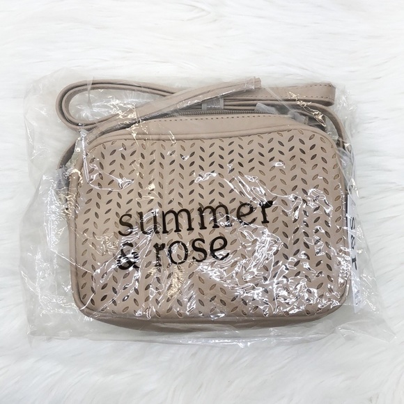 Summer & Rose Tan Delilah Crossbody Purse - Picture 7 of 7